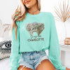 Gossip Like Charlotte Comfort Colors Long Sleeve – Historical Fiction BookTok Shirt by Adorb Custom Tees