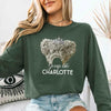 Gossip Like Charlotte Comfort Colors Long Sleeve – Historical Fiction BookTok Shirt by Adorb Custom Tees