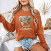 Gossip Like Charlotte Comfort Colors Long Sleeve – Historical Fiction BookTok Shirt by Adorb Custom Tees