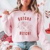 Gotcha B Valentine Sweatshirt - Funny Valentine's Day Sweater by Adorb Custom Tees