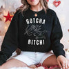 Gotcha B Valentine Sweatshirt - Funny Valentine's Day Sweater by Adorb Custom Tees