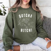 Gotcha B Valentine Sweatshirt - Funny Valentine's Day Sweater by Adorb Custom Tees
