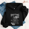 Gothic Knitter Hoodie by YarnMerch