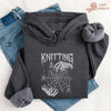 Gothic Knitter Hoodie by YarnMerch