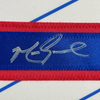 Framed Autographed/Signed Mark Grace 35x39 Chicago Pinstripe Baseball Jersey JSA COA