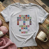 Granny Skull T-shirt by YarnMerch