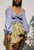 PERLA SHORTS IN BOTANICA YELLOW PRINT by No Pise La Grama Web