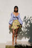 PERLA SHORTS IN BOTANICA YELLOW PRINT by No Pise La Grama Web