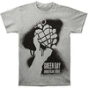 Green Day Green Day Men'S Stencil Ai T-Shirt Grey [T-Shirt] by Rock Band Apparel