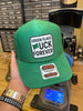Green Flags Fuck Forever Trucker Hat by Luckless Outfitters