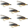 Gray Ghost Classic Streamer Flies - Set of 6 - Hook Size 4