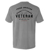 Proud American Veteran The Oath Never Ends by Shield Republic