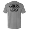 The Deadliest Virus in America is the Media (Black) by Shield Republic