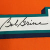 Framed Autographed/Signed Bob Griese 35x39 Miami Orange Football Jersey JSA COA by Hall of Fame Sports Memorabilia