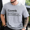 Growth Definition Graphic Tee – Unisex Uplifting Message T-Shirt by Adorb Custom Tees