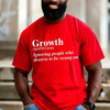 Growth Definition Graphic Tee – Unisex Uplifting Message T-Shirt by Adorb Custom Tees