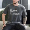 Growth Definition Graphic Tee – Unisex Uplifting Message T-Shirt by Adorb Custom Tees