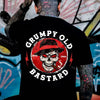 Grumpy Old Bastard T-Shirt – Humorous Men's Statement Tee, Funny Sarcastic Quote Shirt by Dog Mom Hat