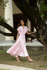 GUAYABA MIDI DRESS IN SOFT PINK by No Pise La Grama Web