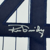 Framed Autographed/Signed Ron Guidry 35x39 New York Pinstripe Baseball Jersey Beckett BAS COA by Hall of Fame Sports Memorabilia