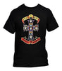 Guns N Roses Men'S Guns N' Roses Cross T Shirt, Black, Xx-Large [T-Shirt] by Rock Band Apparel
