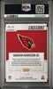 Graded 2024 Panini Instant NFL Marvin Harrison Jr #42 Rookie RC Football Card PSA 10 Gem Mint