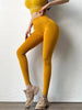 Yoga High Waist Push Up Seamless Sport Leggings Women Workout Pants Super Stretchy Gym Workout Tight Sport Leggings Lightweight Running Pants by Stevvex