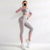 Women's Seamless Yoga Set Long Sleeve