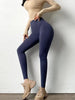 Yoga High Waist Push Up Seamless Sport Leggings Women Workout Pants Super Stretchy Gym Workout Tight Sport Leggings Lightweight Running Pants by Stevvex