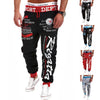 Men's Sweatpants Elastic Waist Letter Graphics