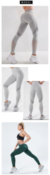 Women Fitness Leggings High Waist Seamless Leggings Sport Workout