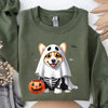 Corgi Halloween Sweatshirt by EnjoyMyDesign LLC