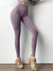Yoga High Waist Push Up Seamless Sport Leggings Women Workout Pants Super Stretchy Gym Workout Tight Sport Leggings Lightweight Running Pants by Stevvex