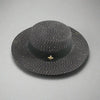 Women’s Straw Fedora with Metallic Bee Accent by FitiqueFit