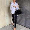 Elegant High Waist Cotton Fitness Basic Pants Casual Spring New Female Skinny Leggings Women Seamless Fitness Leggings Women Seamless Push Up Leggings Workout Pants Breathable Pants by Stevvex