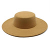 Unique Style Fedora Hats For Women Retro New Trendy Wide Brim Cap For Summer Party Women's Hat Big Fedora Hat Luxury Wedding Hats Flat Top Hat by Stevvex