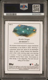 Graded 2023 Topps Cosmic Chrome Kodai Senga #15 Stars in the Night Rookie RC Baseball Card PSA 10 Gem Mint