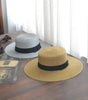 Women’s Straw Fedora with Metallic Bee Accent by FitiqueFit
