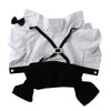 Handsome Stylish Pet Suit with Bow Tie by Furr Baby Gifts