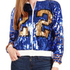 Sigma Gamma Rho SGRho 22 Sorority Sequin Jacket by T-Shirt Crazed