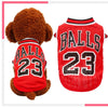 Mesh Basketball Uniform Jersey for Dog Cat Pet by Furr Baby Gifts