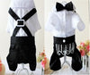 Handsome Stylish Pet Suit with Bow Tie by Furr Baby Gifts
