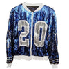 Zeta Phi Beta 20 ZPB Sorority Sequin Jacket by T-Shirt Crazed