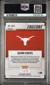 Graded 2024 Panini Instant NIL Quinn Ewers #QEB Rookie RC Football Card PSA 8 Near Mint