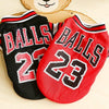 Mesh Basketball Uniform Jersey for Dog Cat Pet by Furr Baby Gifts