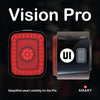 Vision Pro - Bicycle Tail Light by ZEITBIKE