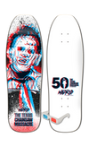 MADRID x TEXAS CHAINSAW MASSACRE HEADCHEESE POOL SUN SHAPE 9.5" SKATEBOARD DECK W/3D GLASSES