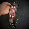 The "Hektor" Burgundy Collar LIMITED by Bestia Dog Gear