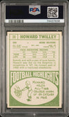 Graded 1968 Topps Howard Twilley #39 Football Card PSA 6 EX-MT
