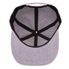 Unisex Grey Wool Snapback by FitiqueFit